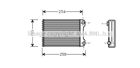 AVA QUALITY COOLING Siltummainis, Salona apsilde FT6242